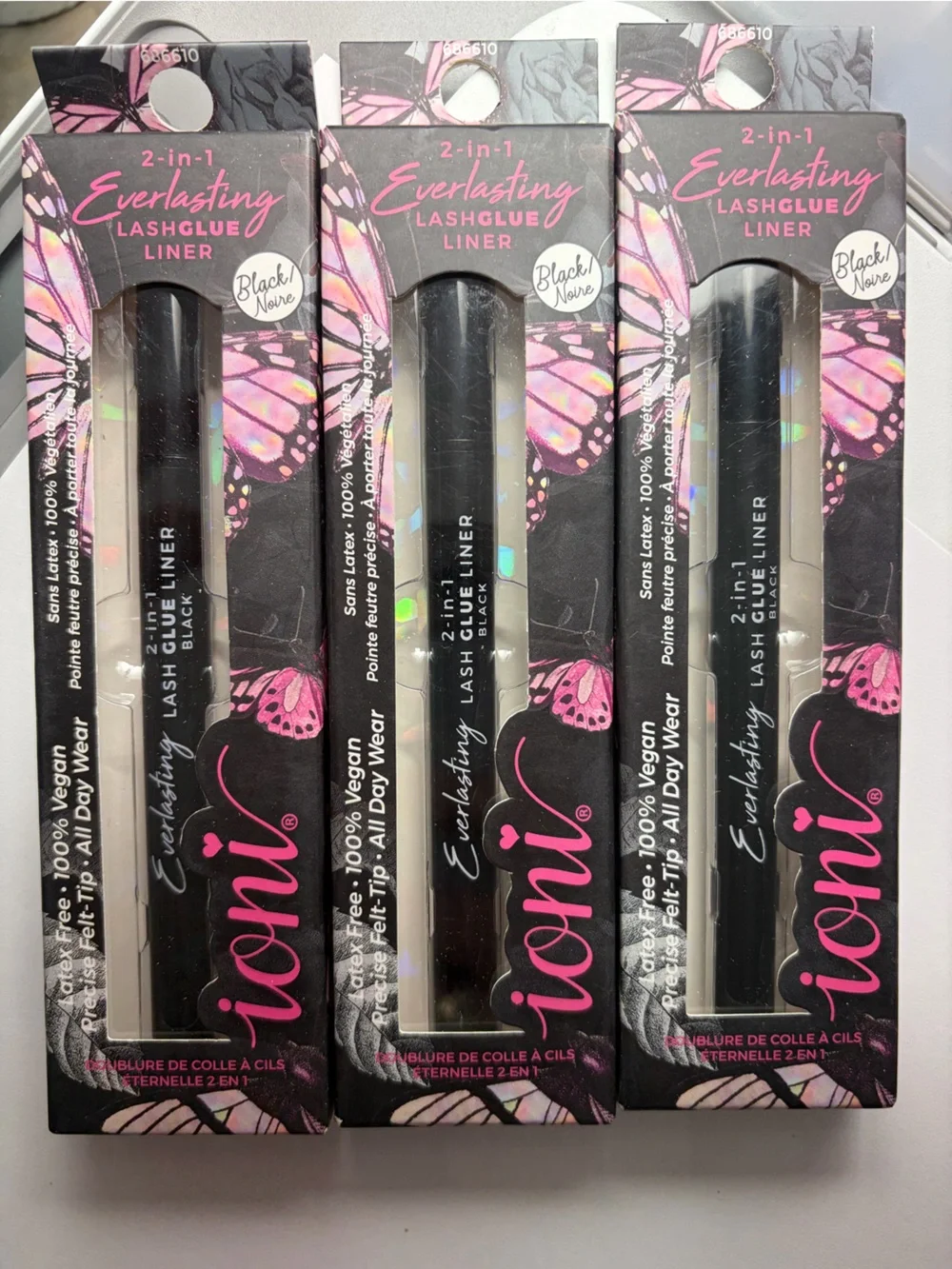 Ioni Lash Glue Eyeliner- Set of 3